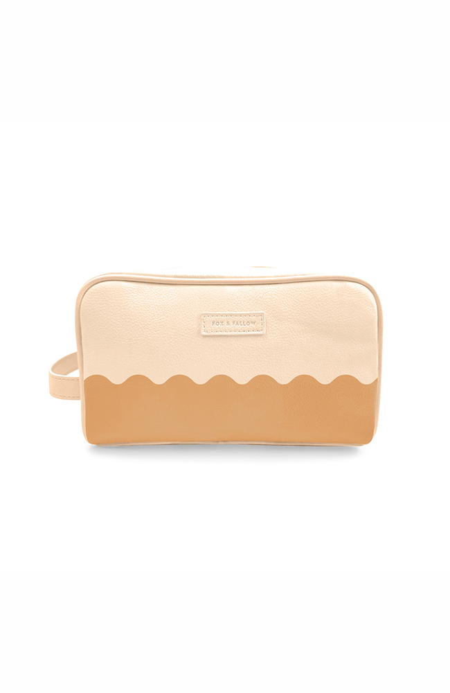 Caramel Ripple Wash Bag