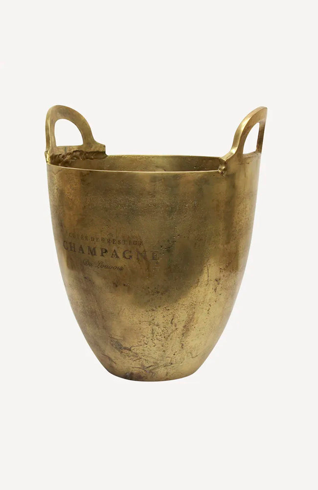 Wine Bucket Burnt Pewter - Large