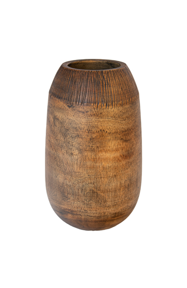 Blackwell Timber Bullet Vase Small