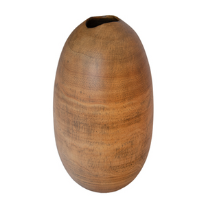 Devon Timber Teardrop Vase Large