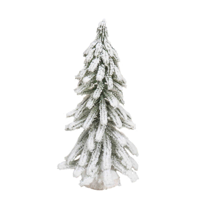 Tree w/ Snow SML - Green