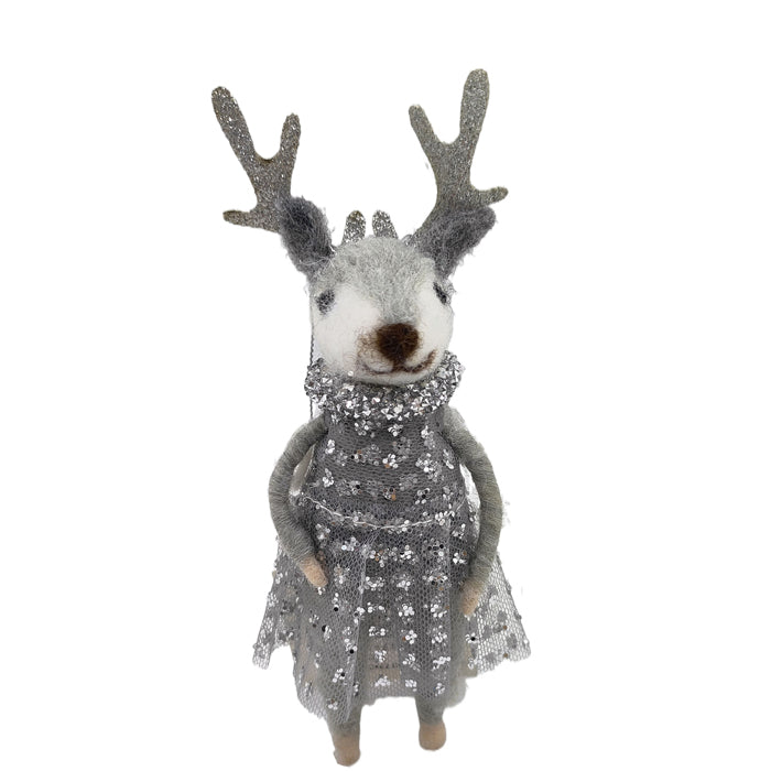 Deer Polka Dress