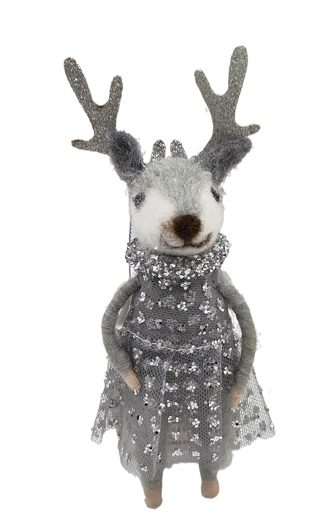 Deer Polka Dress