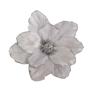 Velvet Magnolia White