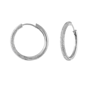 Christa Earrings - Silver