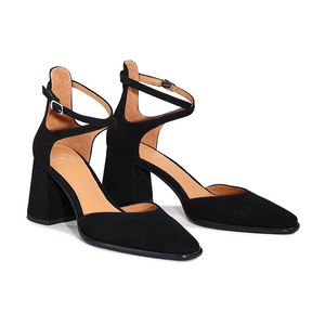 Zan Heel - Black Suede