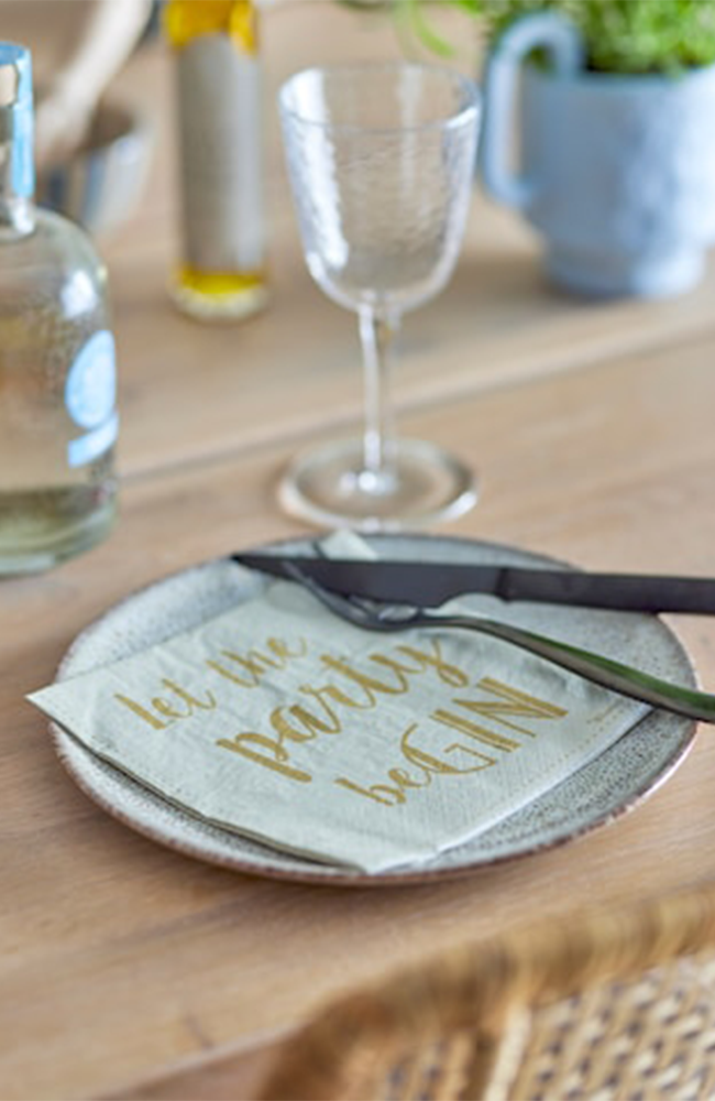 Tedde Napkin - Gold