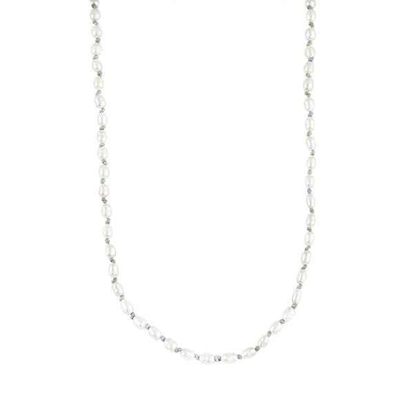 Sand Necklace - Silver