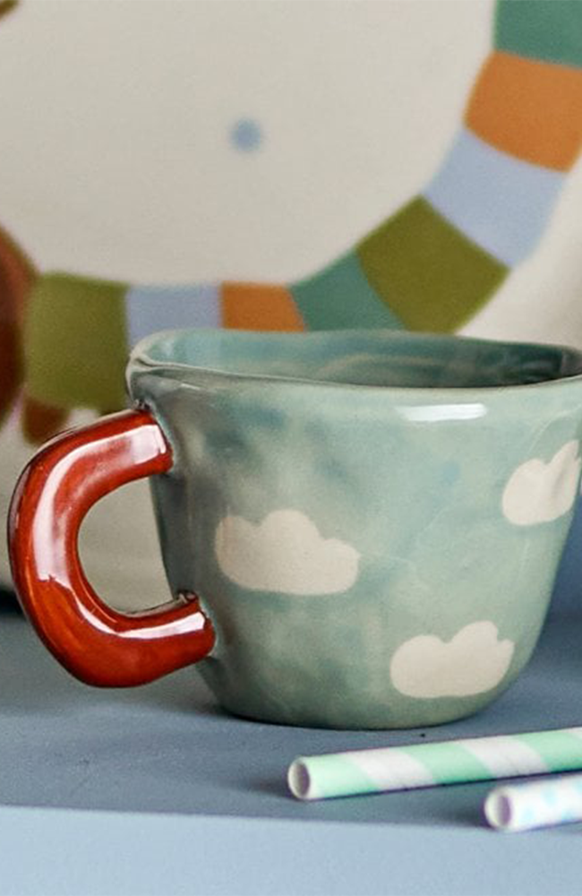 Nini Cup - Blue Cloud, Stoneware