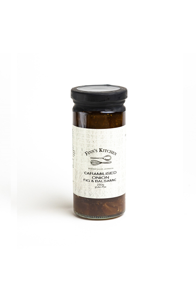 Finn's Caramelised Onion Fig Balsamic Relish 260g