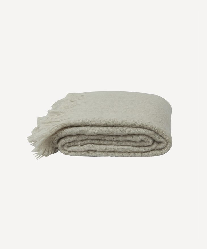 Soft Grey Throw