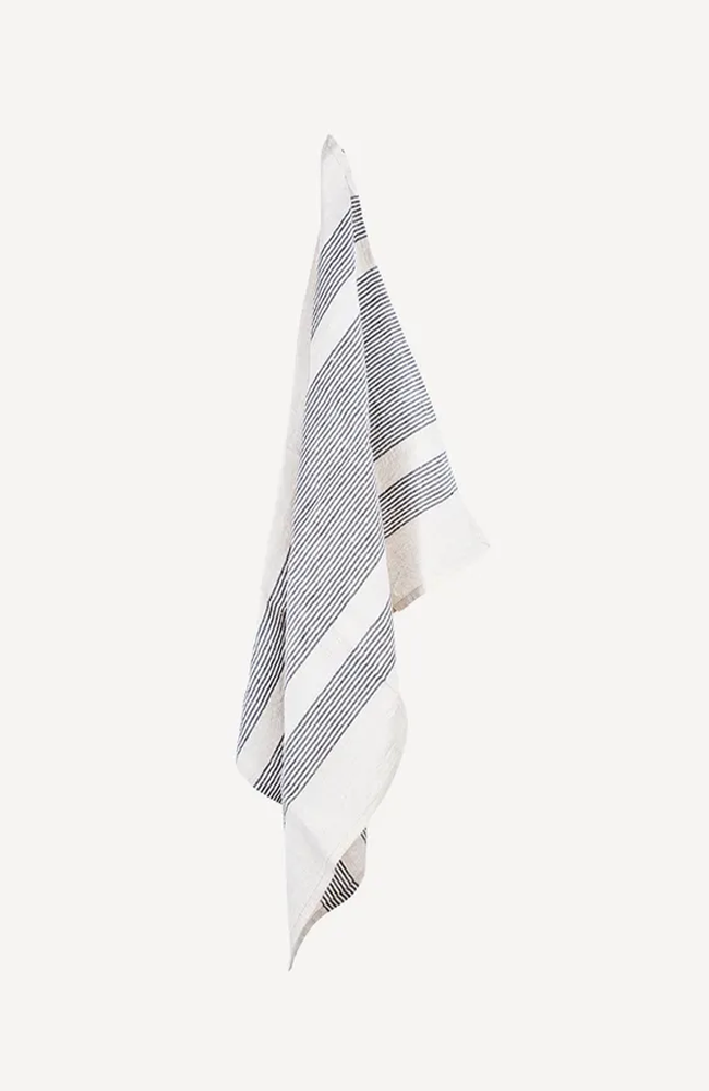 Woven Stripe Tea Towel - Multi