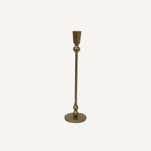 Eddie Gold Candleholder - Medium