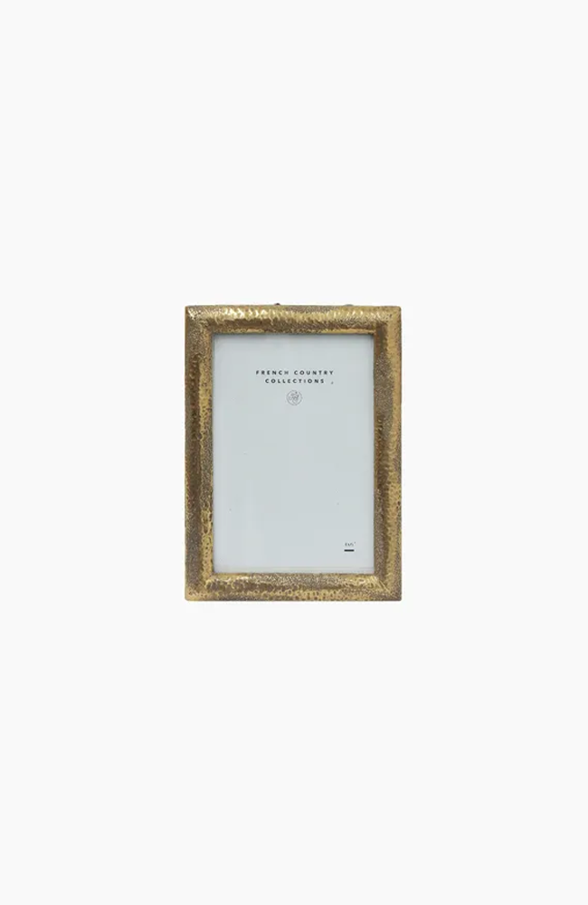 Hammered  Photo Frame 5x7  - Gold