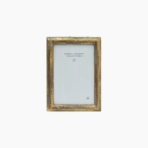 Hammered  Photo Frame 5x7  - Gold