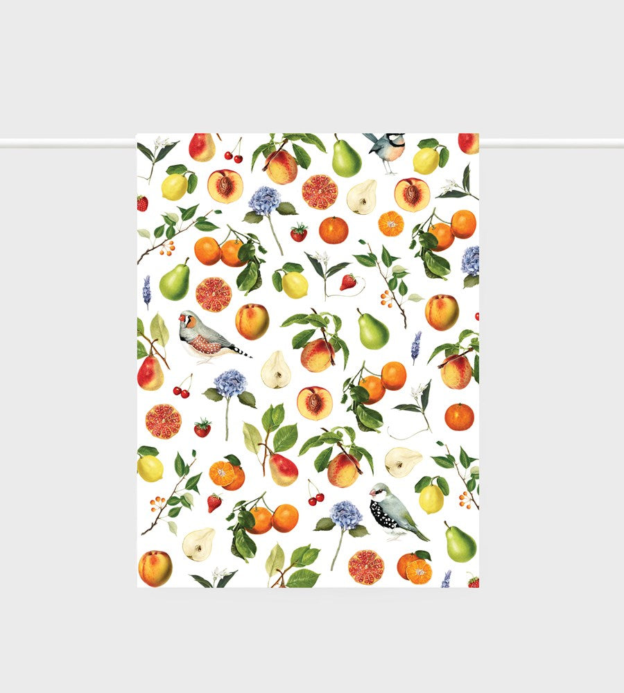 Summer Fruits Tea Towel