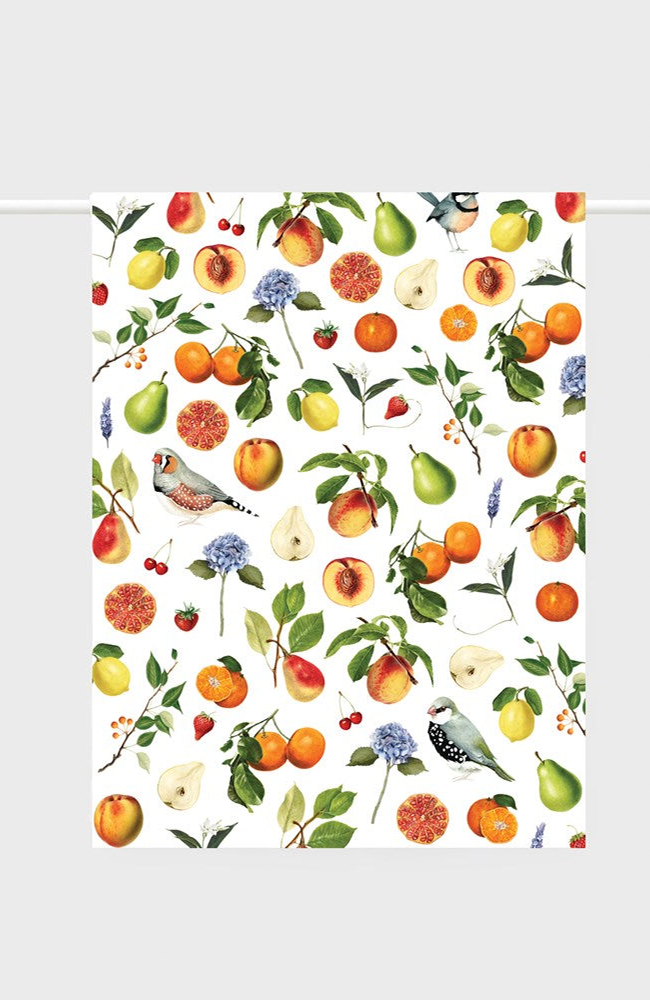 Summer Fruits Tea Towel