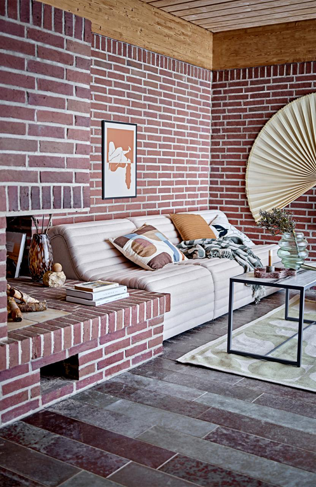 Alk Throw - Green, Recycled Cotton