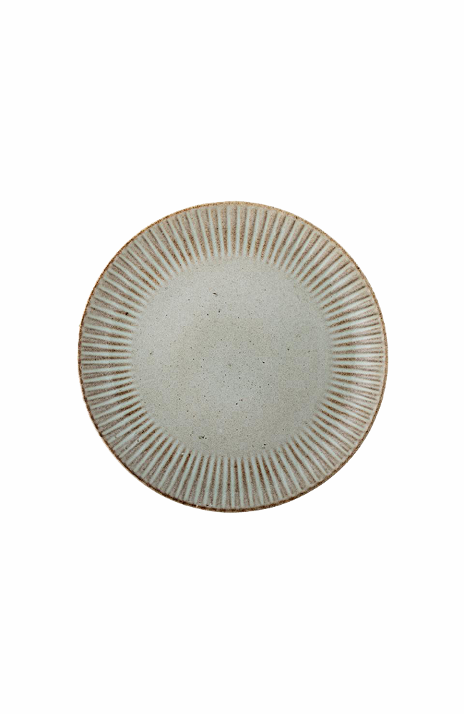 Fleur Pasta Plate - Nature, Stoneware