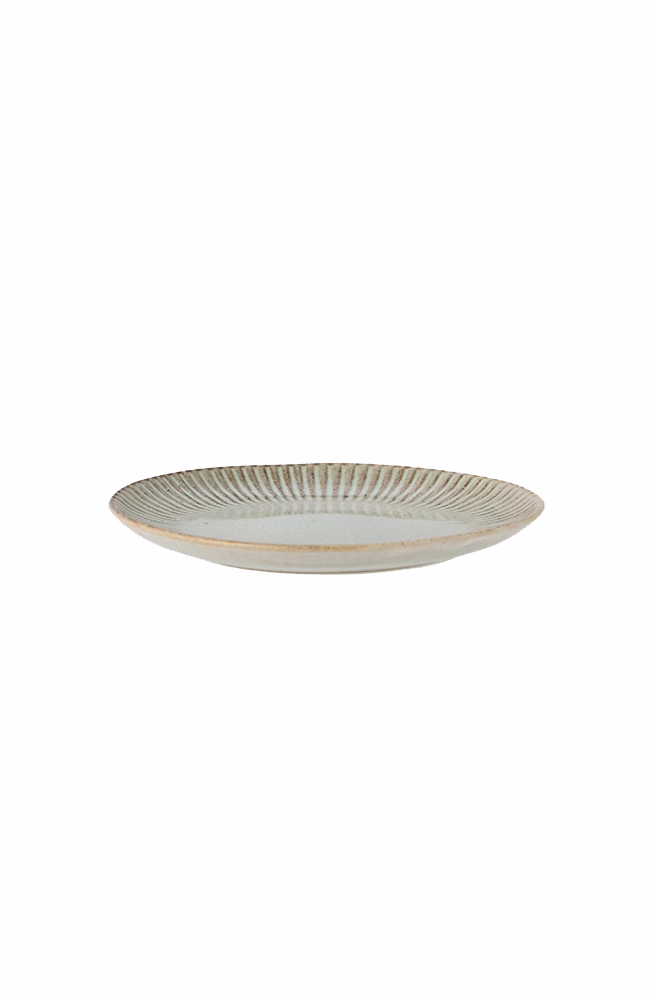 Fleur Pasta Plate - Nature, Stoneware