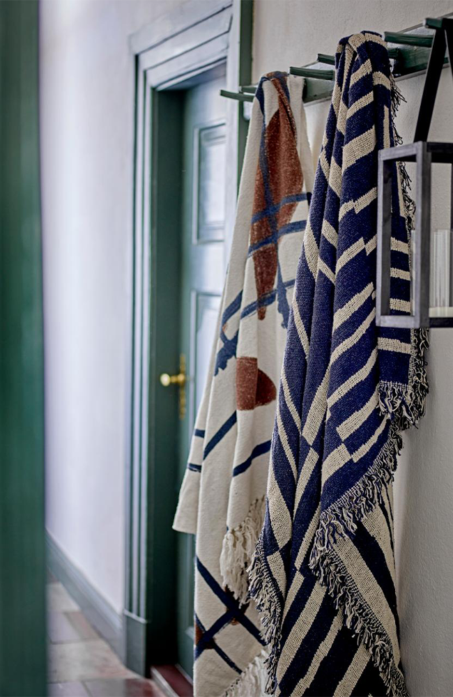 Imperia Throw - Nature, Recycled Cotton