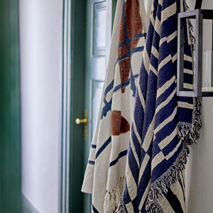 Imperia Throw - Nature, Recycled Cotton