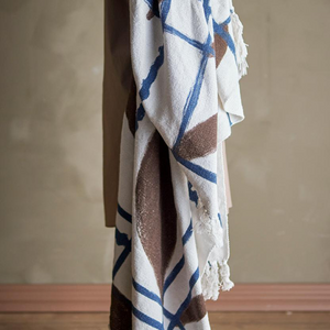 Imperia Throw - Nature, Recycled Cotton