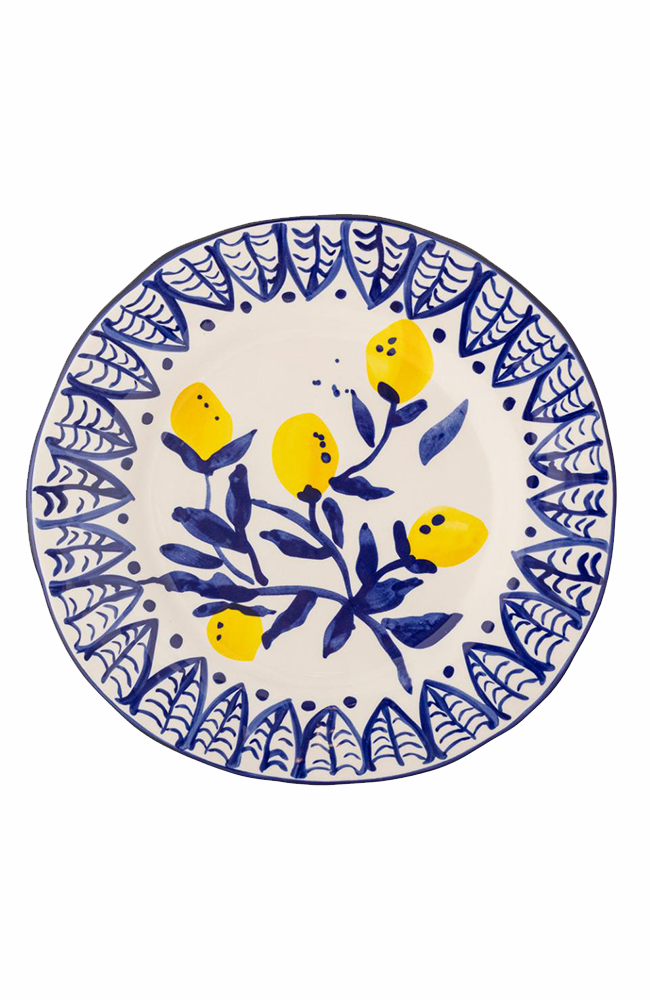 Maxima Plate Round - Blue, Stoneware