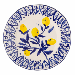 Maxima Plate Round - Blue, Stoneware