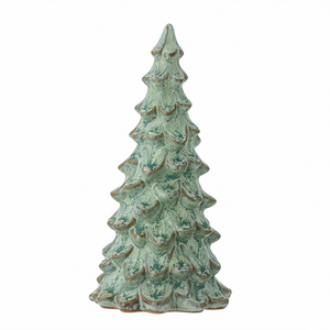 Auden Stoneware Tree - Green