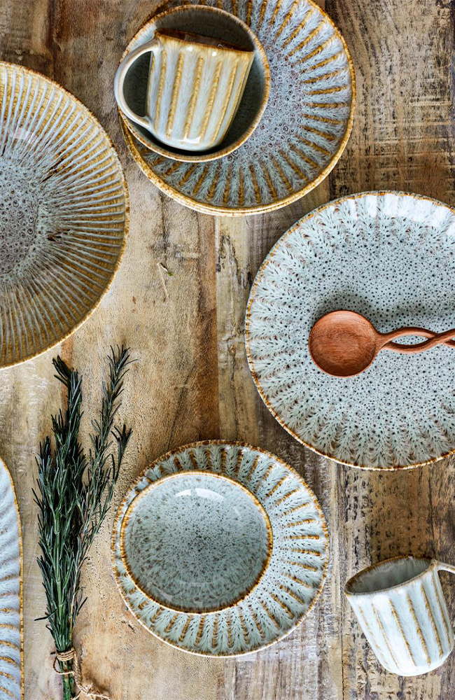 Fleur Bowl - Nature, Stoneware