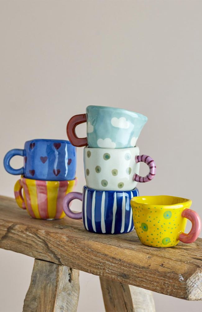 Nini Cup - Green, Stoneware