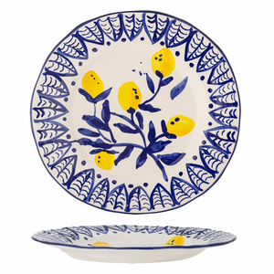 Maxima Plate Round - Blue, Stoneware