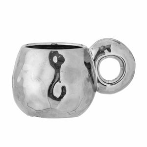 Shine Cup - Silver, Stoneware