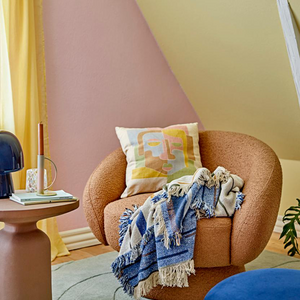 Toscana Throw - Blue, Recycled Cotton