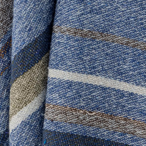 Toscana Throw - Blue, Recycled Cotton