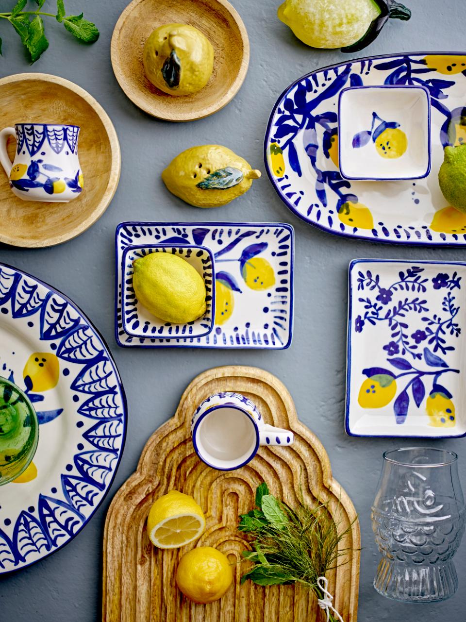 Maxima Bowl - Blue, Stoneware