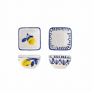 Maxima Bowl - Blue, Stoneware