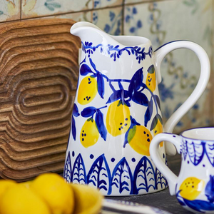 Maxima Jug - Blue, Stoneware