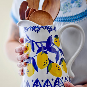 Maxima Jug - Blue, Stoneware