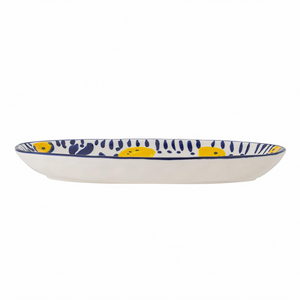 Maxima Serving Plate - Blue, Stoneware