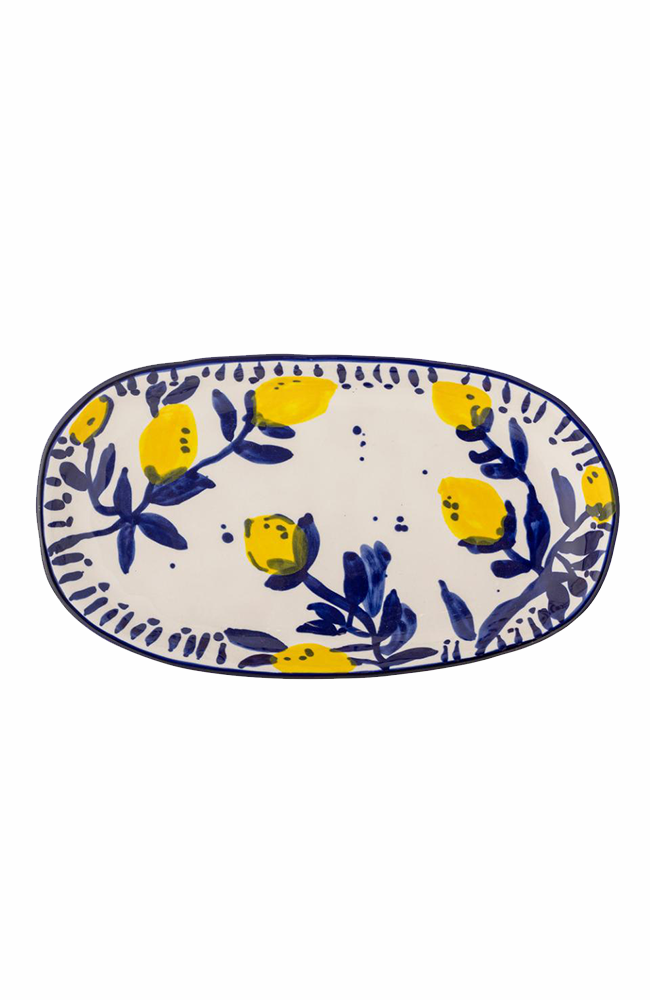 Maxima Serving Plate - Blue, Stoneware