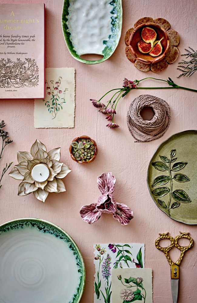 Jasper Plate - Green, Stoneware