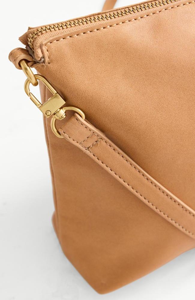 Augusta Crossbody Bag - Tan