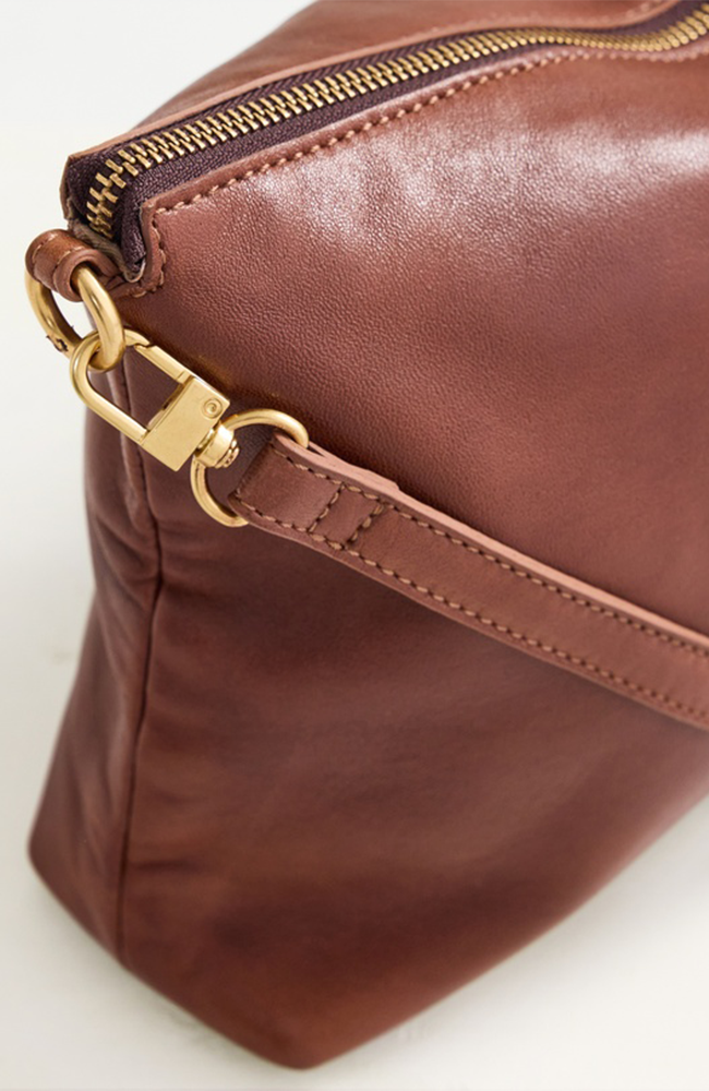 Augusta Crossbody Bag - Cognac