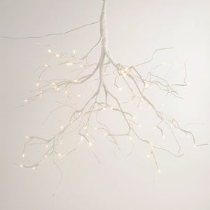 Spruce LED Branch Chandelier White - Small