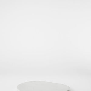 Yuki Platter White Matte - Small