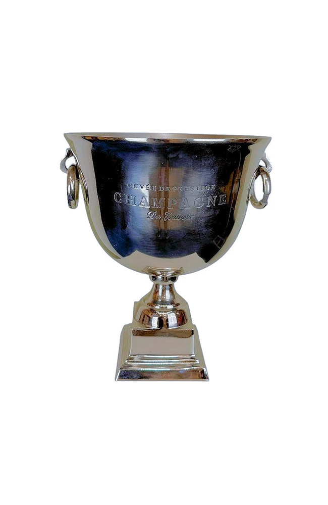 Claridge Champagne Pedestal Bucket - Silver