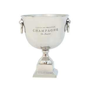 Claridge Champagne Pedestal Bucket - Silver