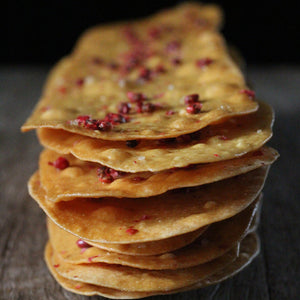 Maple Syrup & Pink Peppercorn Lavosh